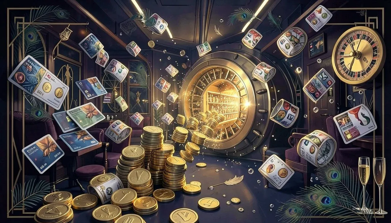 Memo Casino cashier with payment methods